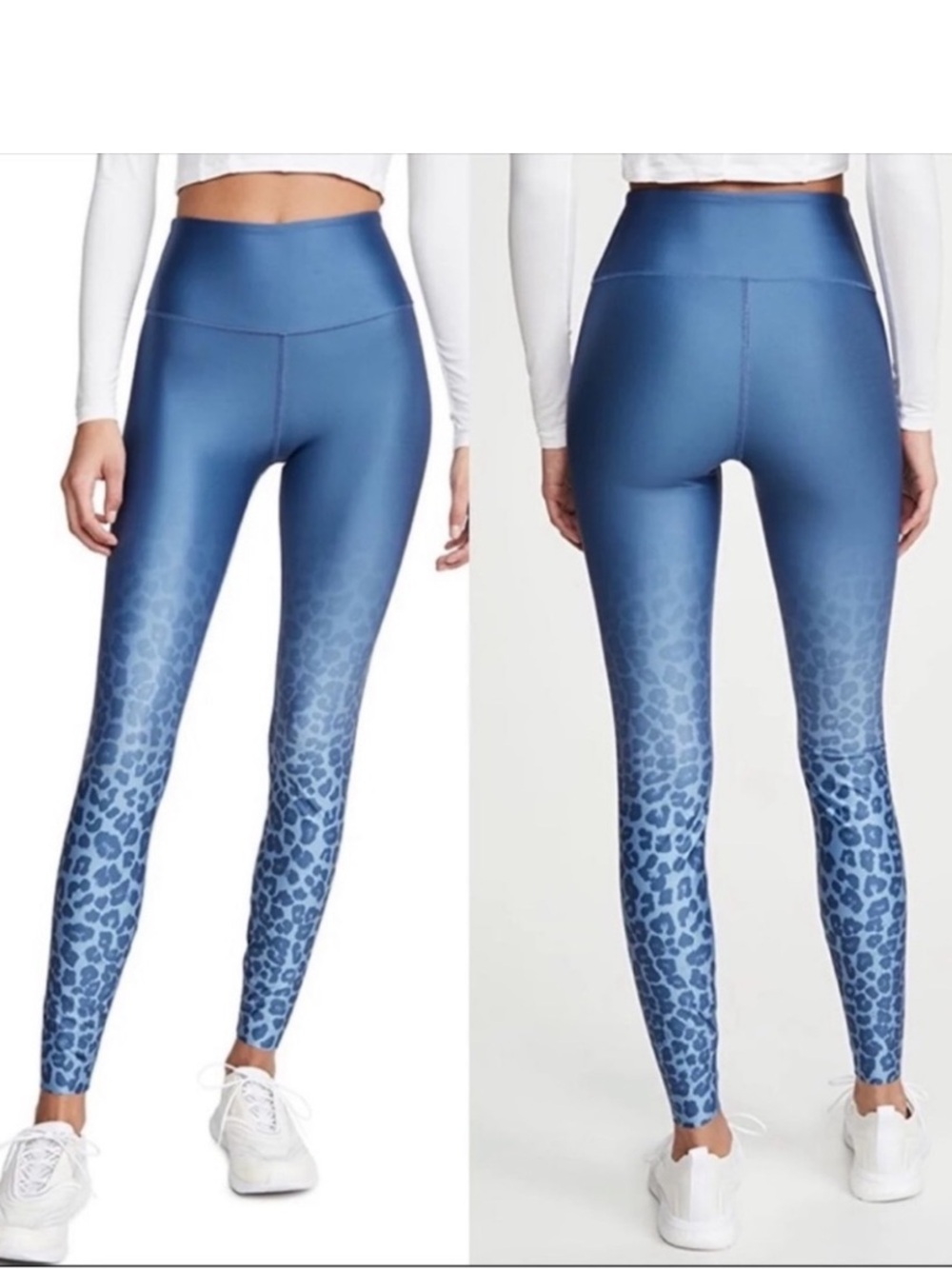 Good American tonal Ombre Leopard Leggings NWOT